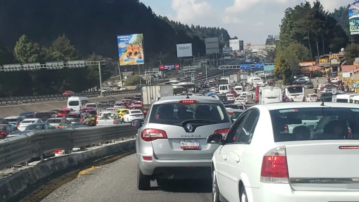 ¿Qué pasa en La Marquesa y por qué hay carga vehicular hoy 1 de febrero? Esto sabemos