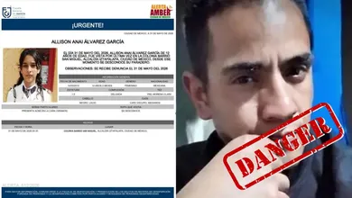 Protesta en Iztapalapa por la desaparición de Allison Anaí Álvarez García, menor buscada mediante Alerta Amber.