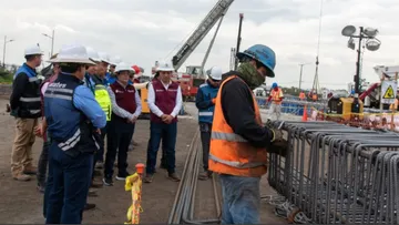 Construcción de puente progresa para agilizar la Peñón-Texcoco