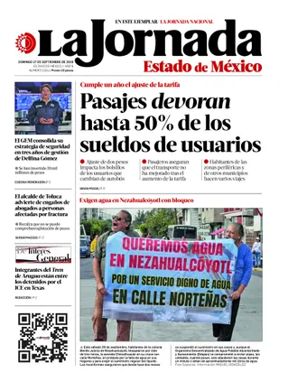 Jornada Edomex | 27 de septiembre de 2026