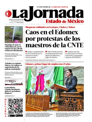 La Jornada Edomex | 09 de octubre de 2025