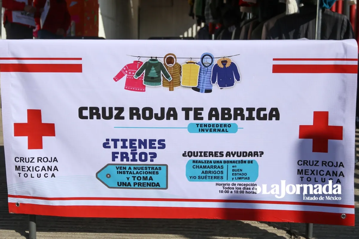 Cruz Roja lanza programa de colecta y donación de chamarras