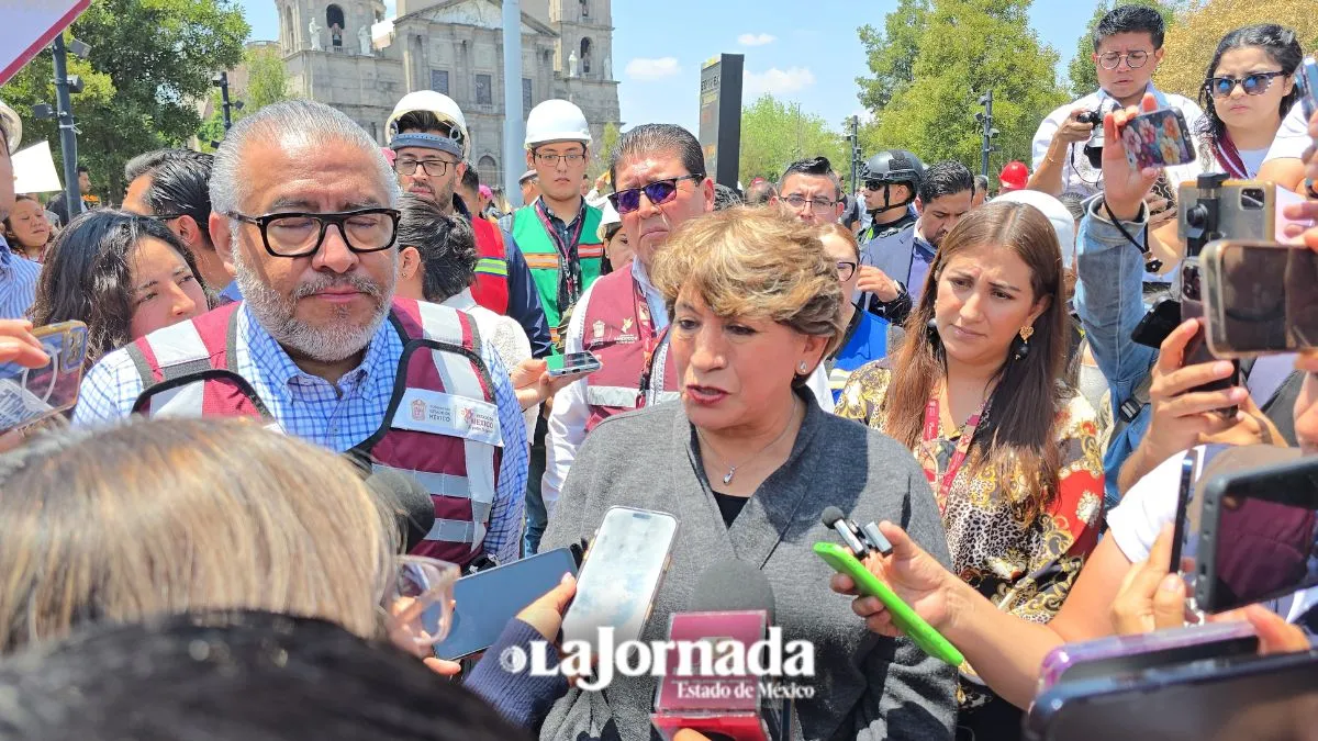 Delfina Gómez llama a ciudadanía a denunciar delitos tras linchamiento en Jiquipilco