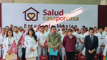 Dan el banderazo al programa “Salud Casa por Casa” en Edomex