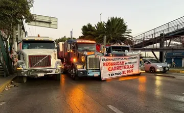 Suspenden bloqueos de transportistas en Naucalpan tras alcanzar acuerdos