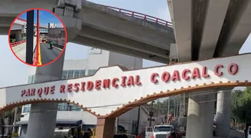Inauguran el Distribuidor Vial de Parque Residencial Coacalco en la López Portillo