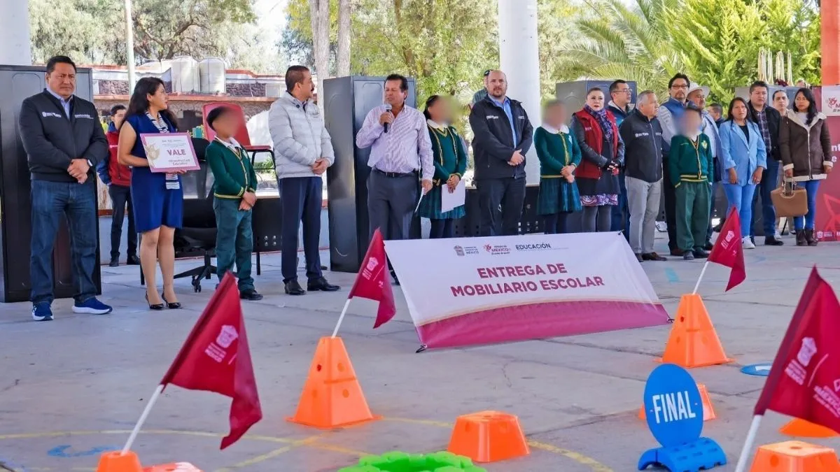 Edomex invierte 30 mdp en escuelas de Acolman y Otumba
