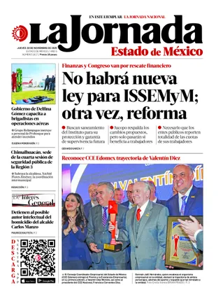 La Jornada Edomex | 20 de noviembre de 2025