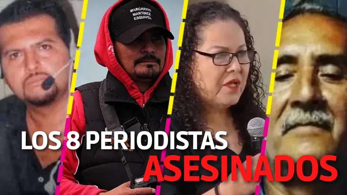 Los 8 periodistas asesinados en México 2022