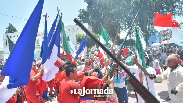 Batalla de mayo revive en Calimaya
