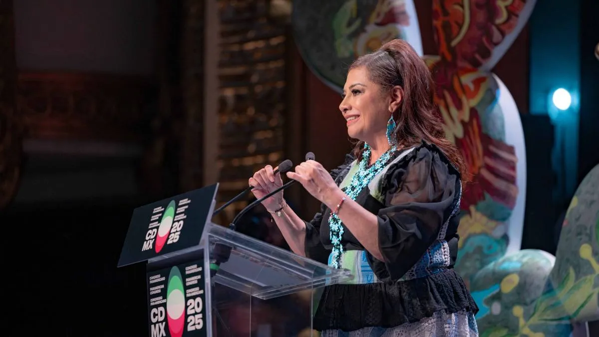 Clara Brugada llama a derribar muros y tejer unidad entre naciones