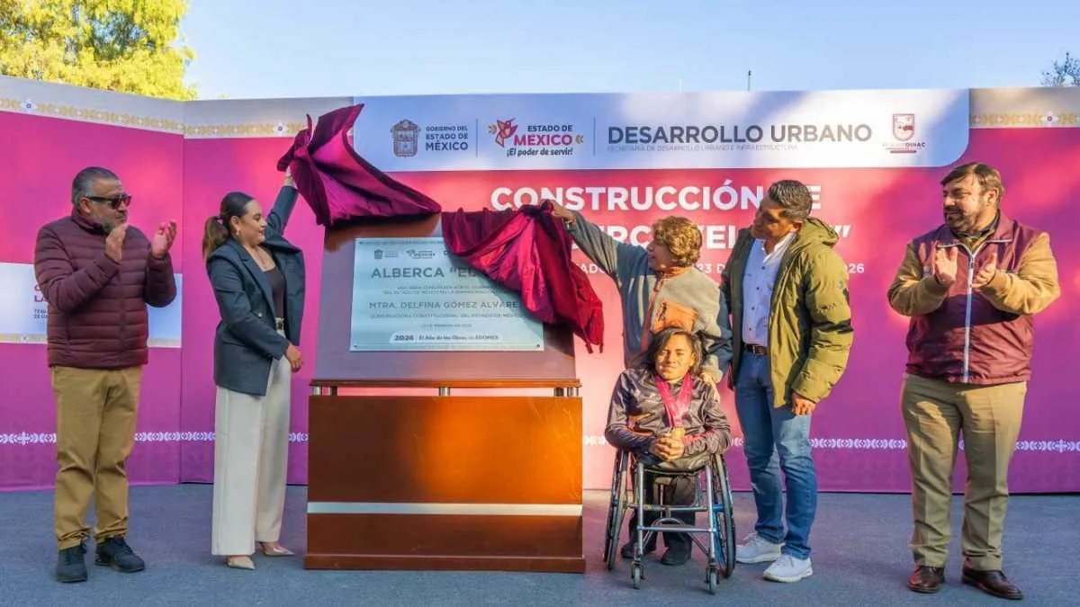 Delfina Gómez mantuvo agenda y recorre tres municipios mexiquenses