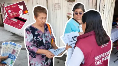 Servidores del Pueblo realizan actualización de datos de Mujeres con Bienestar Edomex este viernes 23 de abril en CEDIS y hogares.