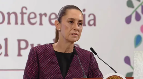 Sheinbaum rechazó una vez más las afirmaciones que ayer hizo la secretaria de Seguridad Interna de Estados Unidos, Kristi Noem.