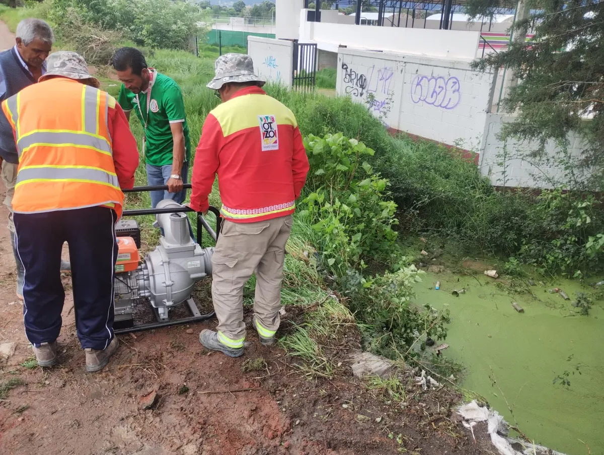 Concluye Edomex labores de limpieza en zonas afectadas por lluvias