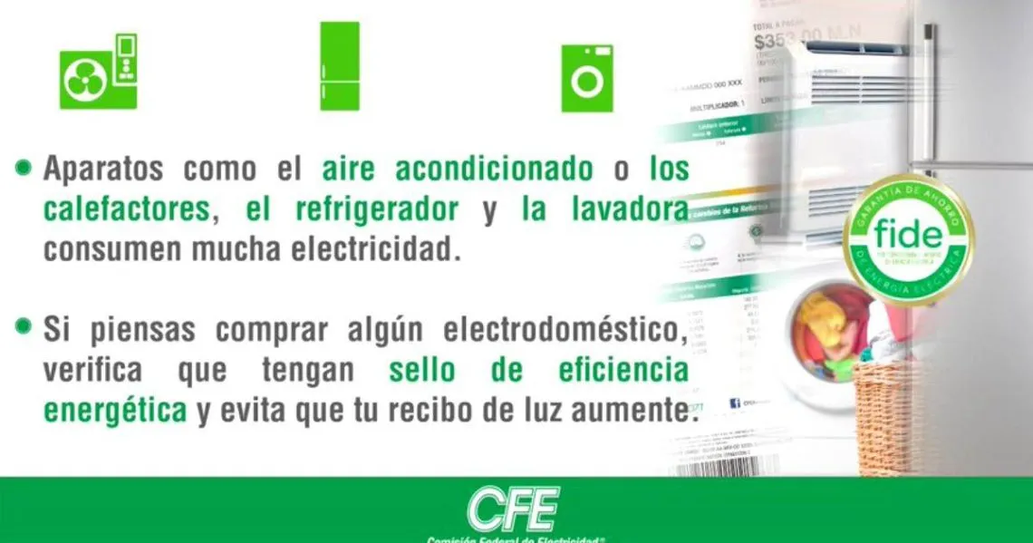 ¿Necesitas un refrigerador nuevo? Te decimos cómo CFE te apoya