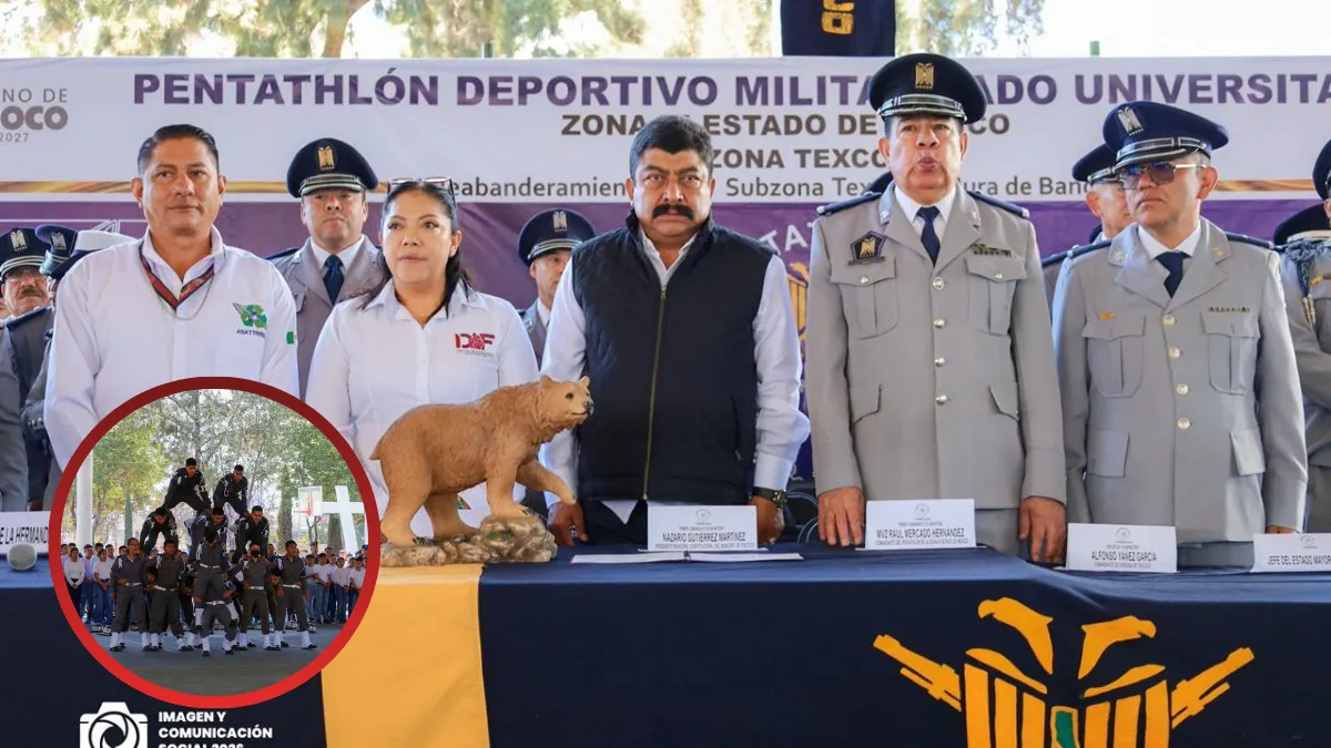 En Texcoco abanderan a pentatlón universitario de la región XI