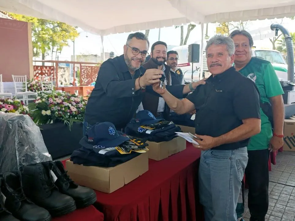 Fernando Mercado encabeza la entrega de equipamiento 2026 y fortalece la capacidad operativa de la Magdalena Contreras