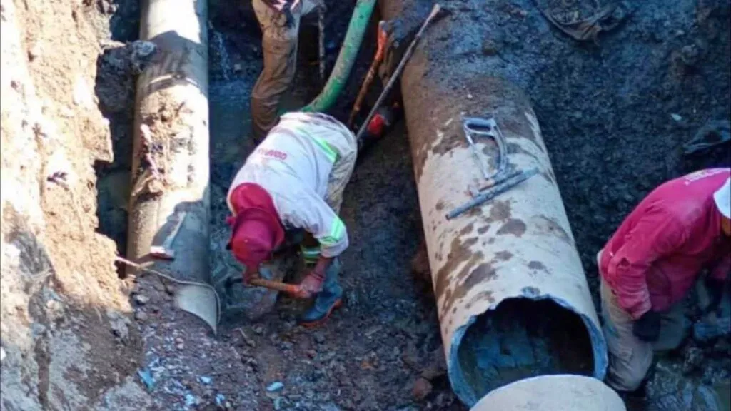 Odapas Neza registra 122 fugas de agua en lo que va de 2026