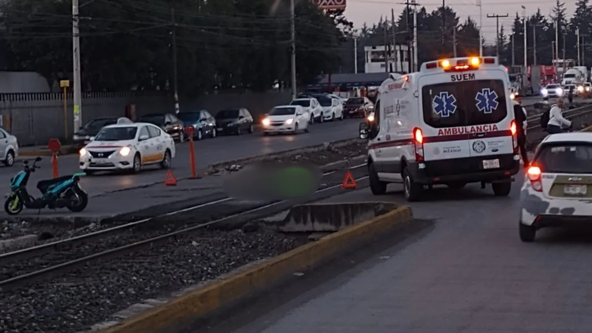 Ciclista pierde la vida tras ser atropellado en Toluca