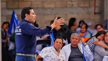 Enrique Vargas recorre Temascaltepec y Zinacantepec