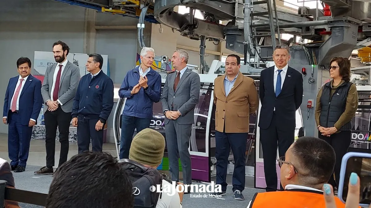 Funcionamiento de la línea 2 del Mexicable arrancó este jueves