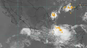 Tormenta Dalia dejará lluvias intensas en el centro del país, además de oleaje elevado y temperaturas superiores a 45 °C.
