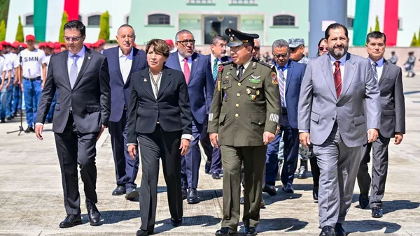 Delfina Gómez encabeza el CXI Aniversario de los Tratados de Teoloyucan