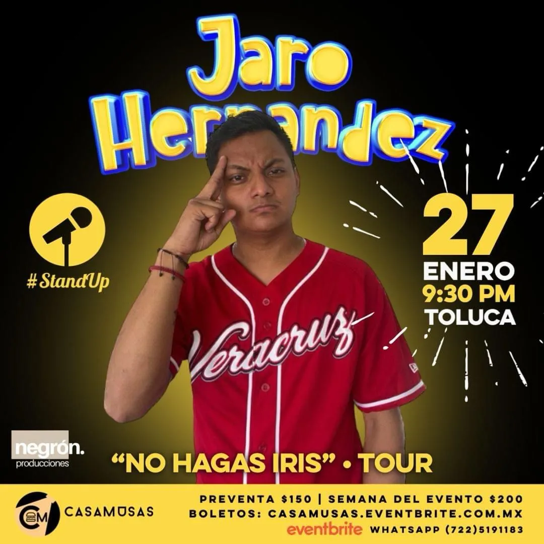 Edomex: Traerá “Jaro” Hernández nueva propuesta de comedia