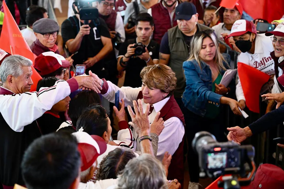 “¡Soy mujer de territorio!”: Delfina Gómez visitó los 125 municipios del Edomex