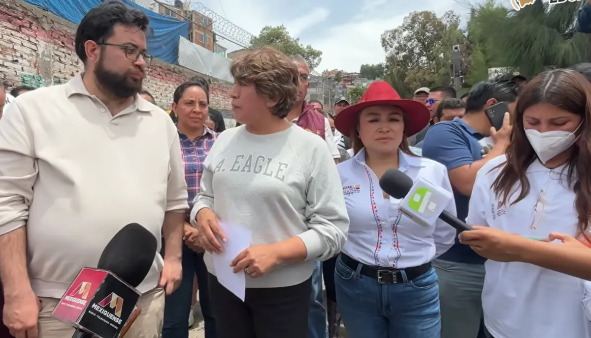 Edomex en alerta permanente ante fuertes lluvias: Delfina Gómez
