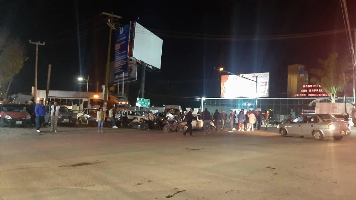 México-Querétaro: Cierre en la Salida de Jorobas por Manifestación