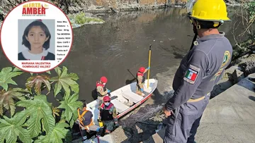 Autoridades mantienen búsqueda de Valentina Domínguez en el Gran Canal, Nextlalpan