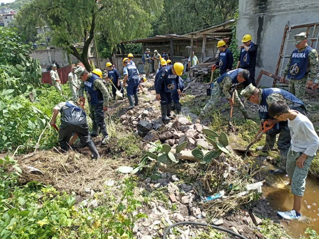 Plan Marina despliega brigadas de limpieza en San Andrés de la Cañada