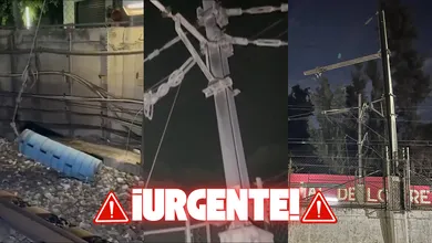 Cierre parcial en Línea A del Metro CDMX por falla en catenaria entre Los Reyes y La Paz. Solo hay servicio de Pantitlán a Santa Marta.