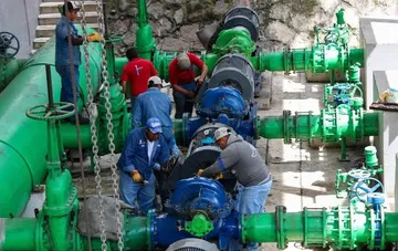 CAEM recupera 35% del suministro de agua en Toluca tras reparar fuga en Planta de Bombeo