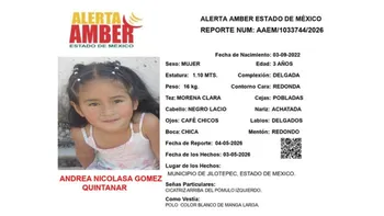Alerta Amber: Se busca a Andrea Nicolasa Gómez Quintanar; desapareció en Jilotepec