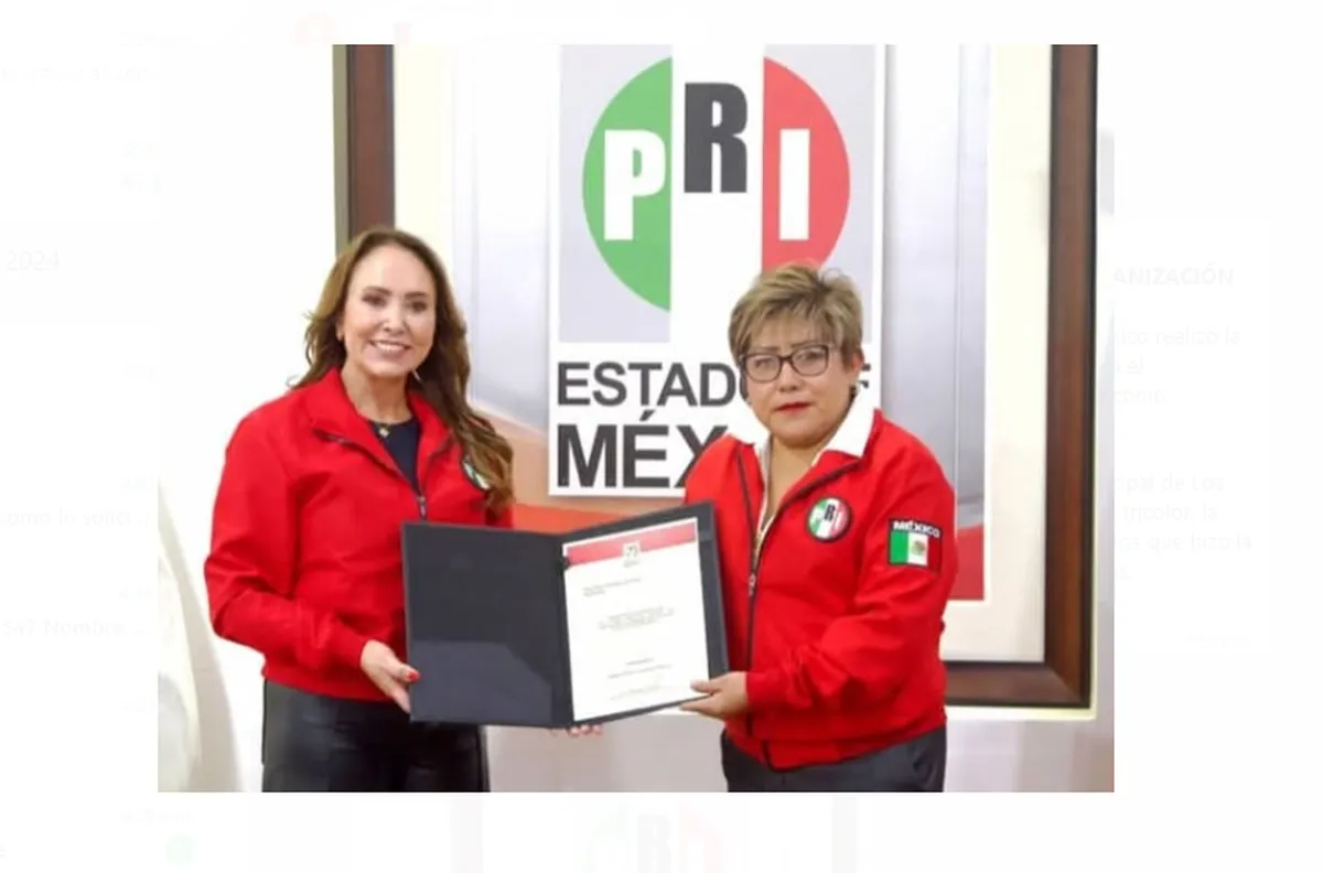 PRI Edomex nombra a exalcaldesa de La Paz Secretaría de Organización