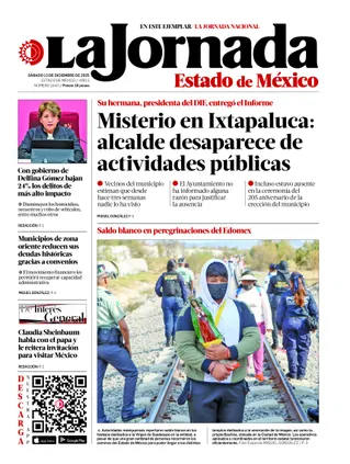 La Jornada Edomex | 13 de diciembre de 2025