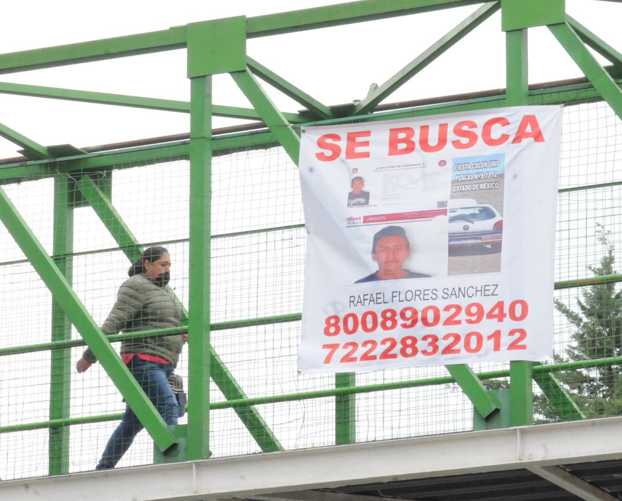 Buscan a Rafael Flores Sánchez