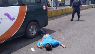 Matan de un balazo a checador de transporte público