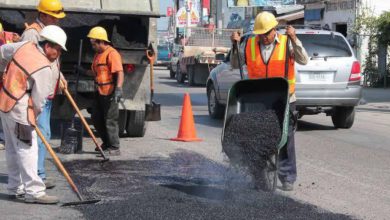 Baches y caminos en la entidad