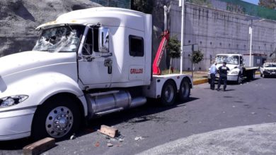 un policía lesionado