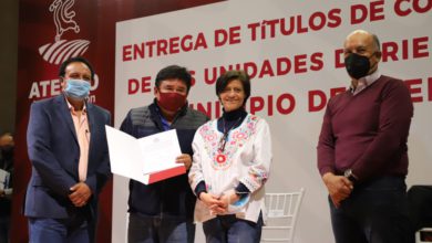 Entrega Conagua títulos a ejitarios de Atenco