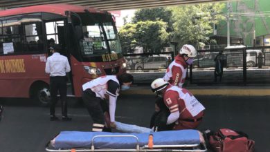 Mujer atropellada en Paseo Tollocan