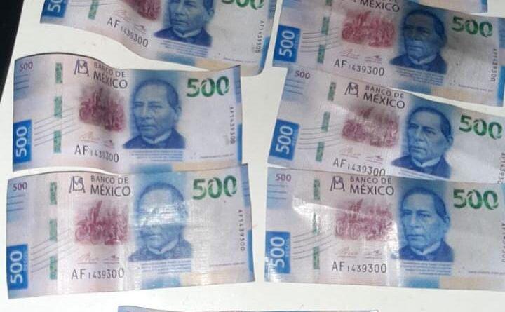 billetes falsos