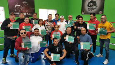 Capacitación de boxeo