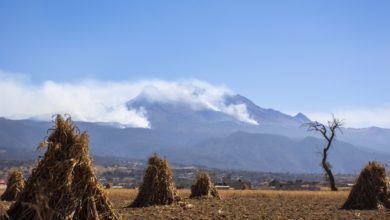 Incendio en el Iztaccihuatl