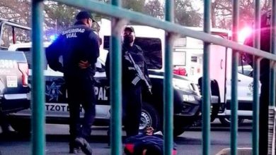 balacera entre policías y ladrones