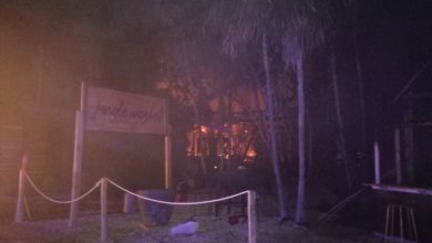 Evacuan a mil personas por incendio en la zona costera de Tulum